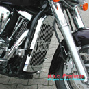 radiator covers for custom bikes, Stainless Steel